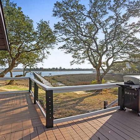 Villa Dolphin Cove - Whole Waterfront House With Dock Ocean Isle Beach Esterno foto