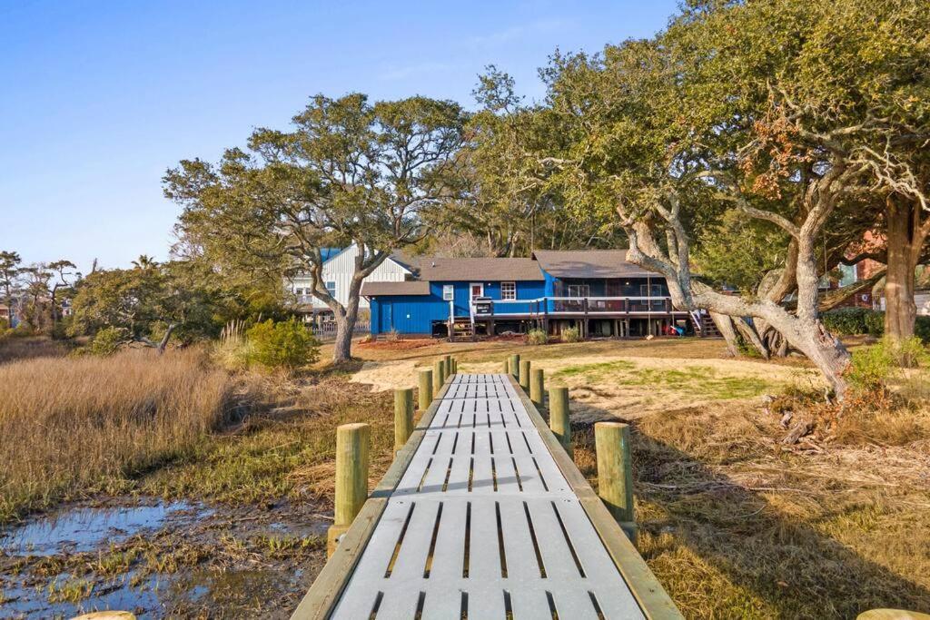 Villa Dolphin Cove - Whole Waterfront House With Dock Ocean Isle Beach Esterno foto